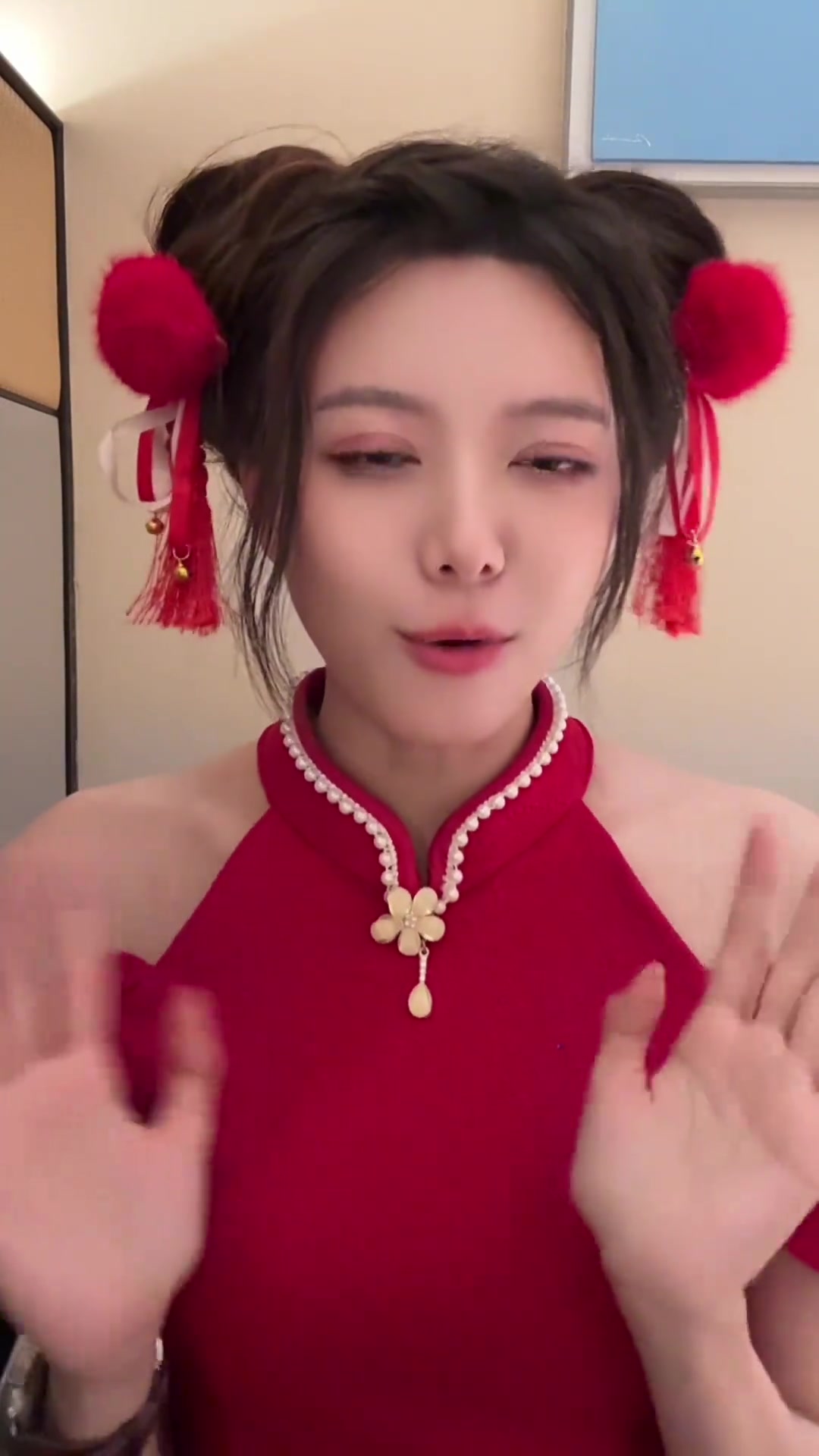 电子png游戏骆歆分享视频：谁要的过年交差视频？我录了😾