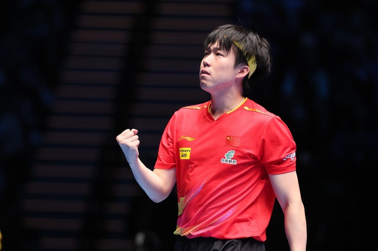 png电子王楚钦生涯第二次打进三大赛决赛，上次世乒赛不敌樊振东无缘夺冠