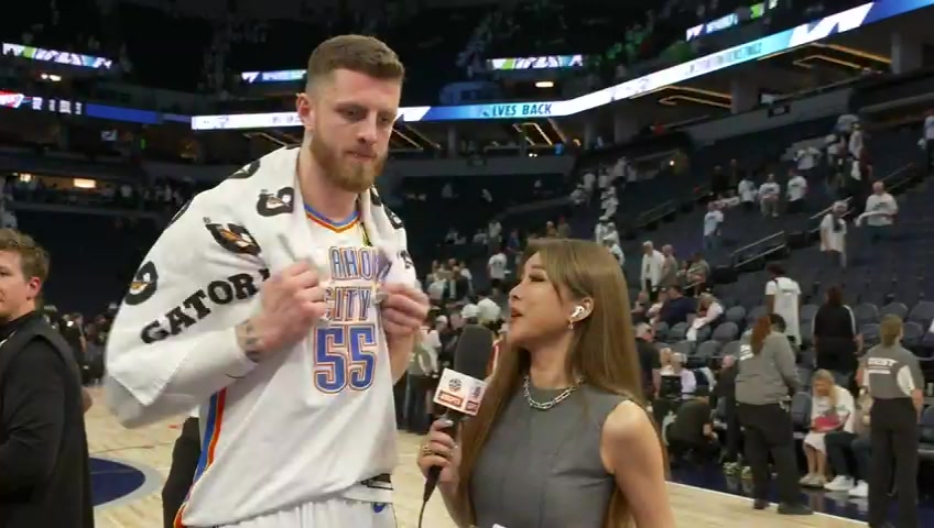 电子png游戏👀周琦连线前队友哈滕：这么多年没见想我了没？雷霆总冠军！